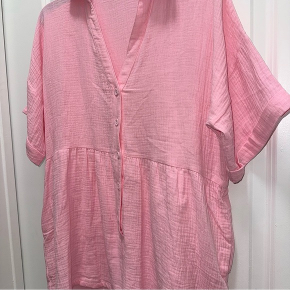 Petal & Pup Light Pink Romper - Picture 4 of 7